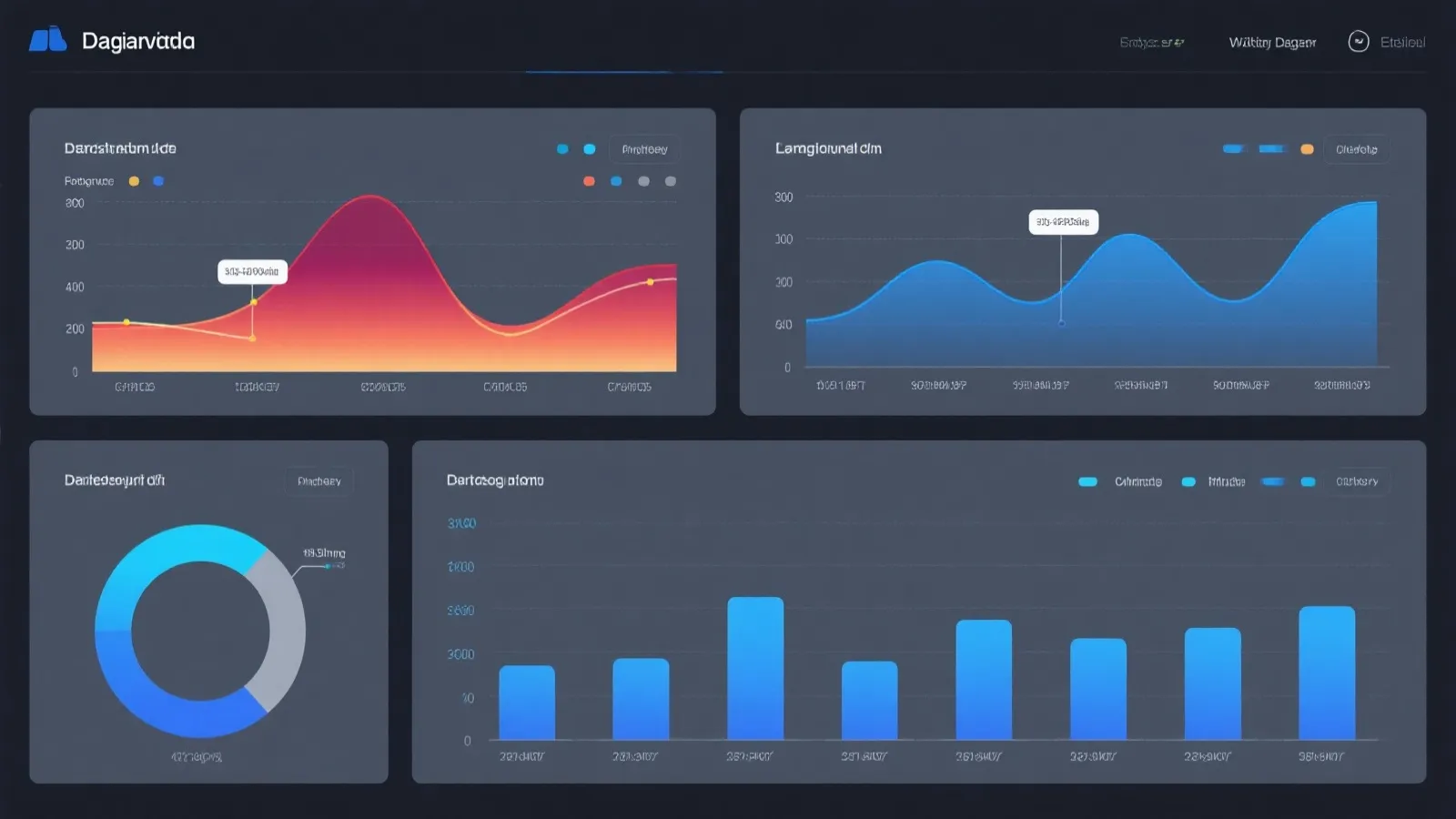 走势与统计示意图